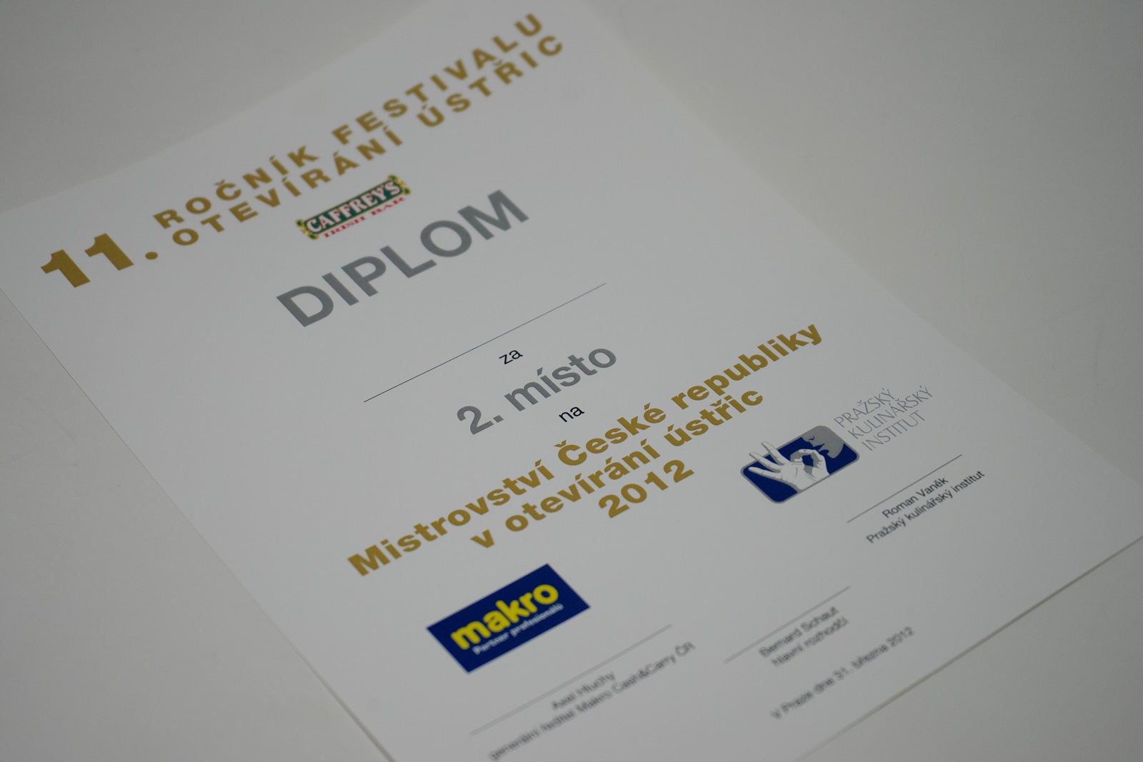 Diplom formát A4, KM 250g